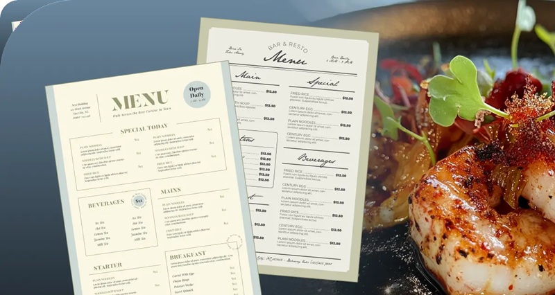 How To Plan A Menu For A New Restaurant Opening